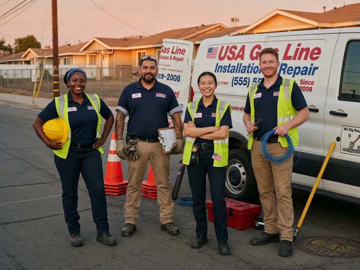 Gas Line Installation company in Marksville, LA